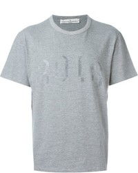 T-shirt imprimé gris Golden Goose Deluxe Brand