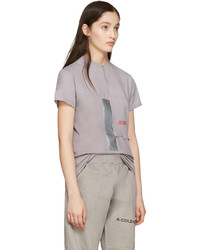 T-shirt imprimé gris A-Cold-Wall*