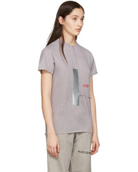 T-shirt imprimé gris A-Cold-Wall*