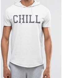 T-shirt imprimé gris Asos