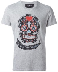 T-shirt imprimé gris Hydrogen