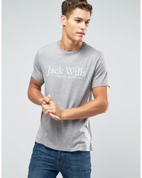 T-shirt imprimé gris Jack Wills