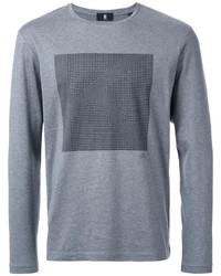 T-shirt imprimé gris Kent & Curwen