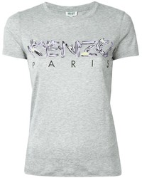 T-shirt imprimé gris Kenzo