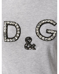 T-shirt imprimé gris Dolce & Gabbana