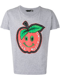 T-shirt imprimé gris Love Moschino