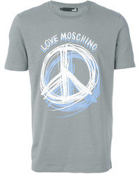 T-shirt imprimé gris Love Moschino