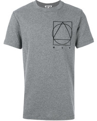 T-shirt imprimé gris McQ