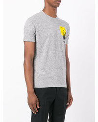 T-shirt imprimé gris DSQUARED2