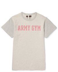 T-shirt imprimé gris Nigel Cabourn