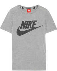 T-shirt imprimé gris Nike