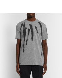 T-shirt imprimé gris Balenciaga