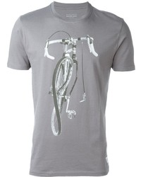 T-shirt imprimé gris Paul Smith