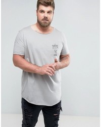 T-shirt imprimé gris Asos