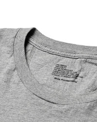 T-shirt imprimé gris White Mountaineering