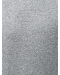 T-shirt imprimé gris Emporio Armani