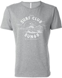 T-shirt imprimé gris Sun 68