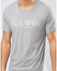 T-shirt imprimé gris Jack Wills