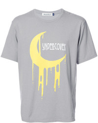 T-shirt imprimé gris Undercover