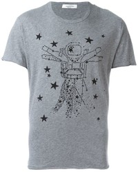 T-shirt imprimé gris Valentino