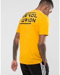 T-shirt imprimé jaune Asos