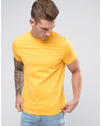 T-shirt imprimé jaune Asos