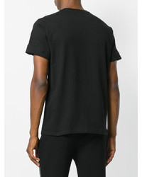 T-shirt imprimé noir Neil Barrett