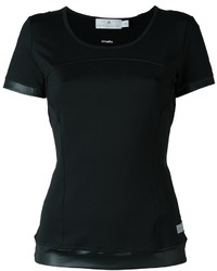 T-shirt imprimé noir adidas by Stella McCartney