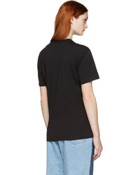 T-shirt imprimé noir MCQ