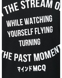 T-shirt imprimé noir McQ