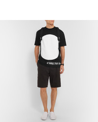 T-shirt imprimé noir McQ