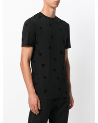 T-shirt imprimé noir McQ