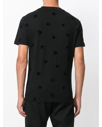 T-shirt imprimé noir McQ