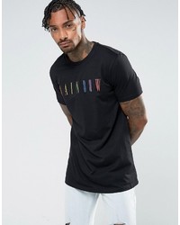 T-shirt imprimé noir Asos