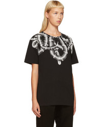 T-shirt imprimé noir Marcelo Burlon County of Milan