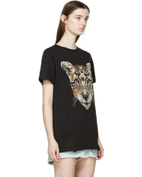 T-shirt imprimé noir Marcelo Burlon County of Milan