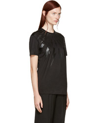 T-shirt imprimé noir Neil Barrett