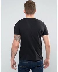 T-shirt imprimé noir Asos