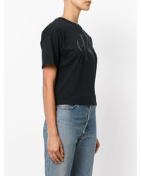 T-shirt imprimé noir CK Calvin Klein