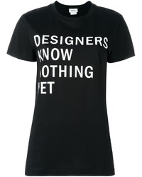 T-shirt imprimé noir DKNY