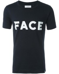 T-shirt imprimé noir Facetasm