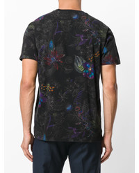 T-shirt imprimé noir Etro