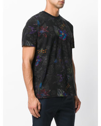 T-shirt imprimé noir Etro