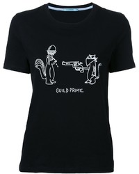 T-shirt imprimé noir GUILD PRIME