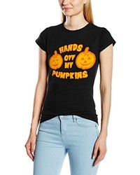 T-shirt imprimé noir Halloween