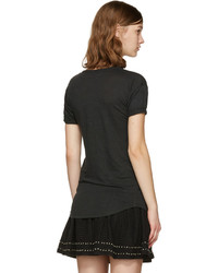 T-shirt imprimé noir Etoile Isabel Marant