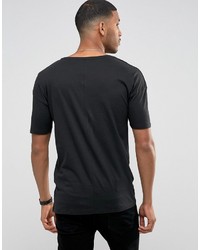 T-shirt imprimé noir Jack and Jones