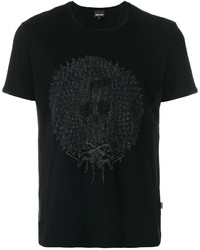 T-shirt imprimé noir Just Cavalli