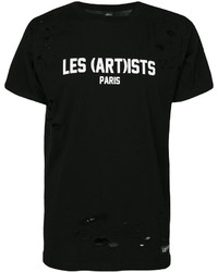 T-shirt imprimé noir Les (Art)ists