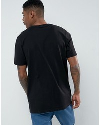 T-shirt imprimé noir Asos